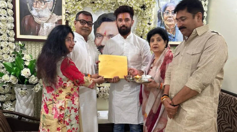 Arun Bharti will be the candidate of LJPR to contest from Jamui in LS poll.