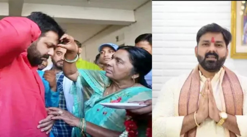 People turned out in large numbers in the road show of power star Pawan Singh in Karakat LS constituency.