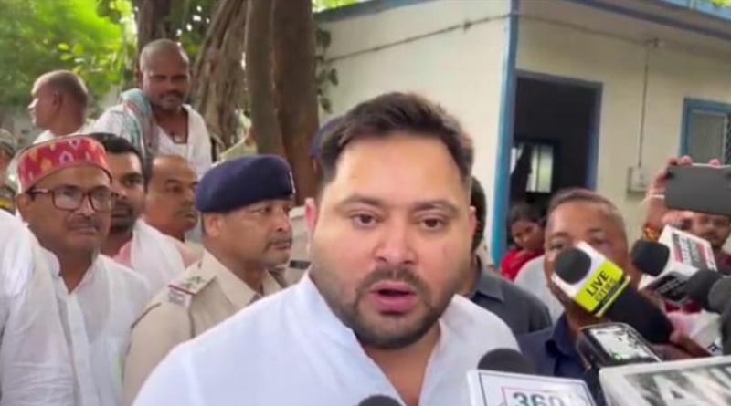 Tejashwi Yadav claimed the film of BJP was a super flop in phase one of LS poll in Bihar.