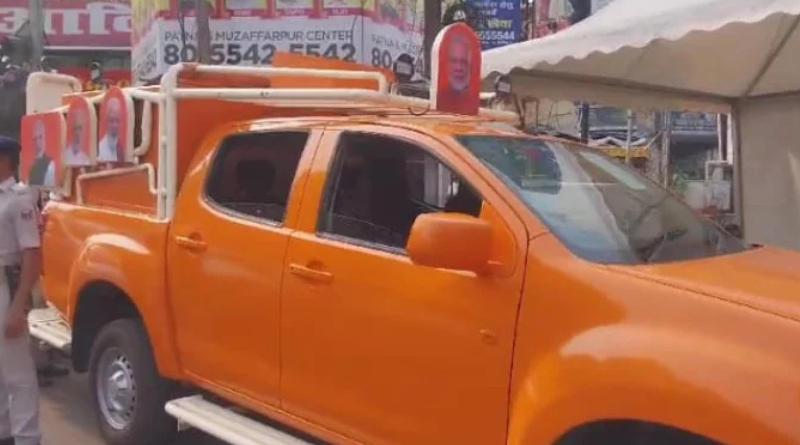 Prime Minister Narendra Modi will do the roadshow in Patna on Sunday.