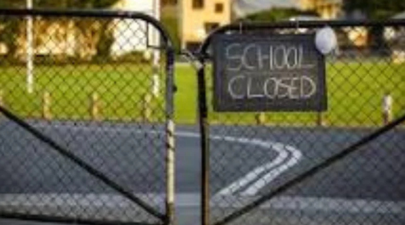 Schools' holiday up to class 8th extended by two days.