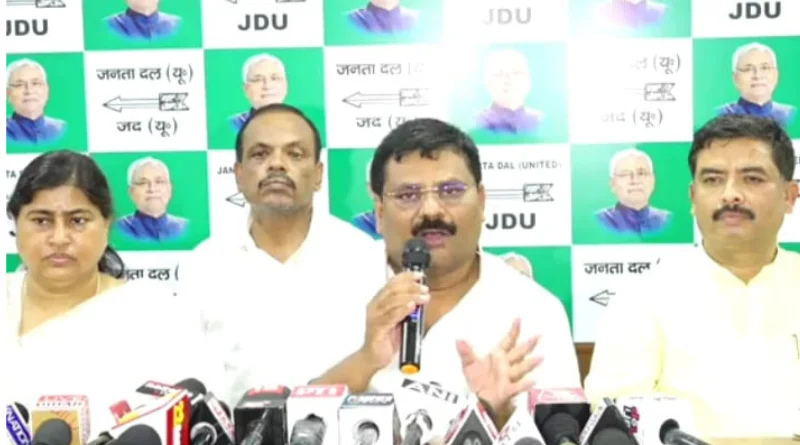 Kaladhar Mandal will contest as a JD (U) candidate in the Rupauli assembly bye-poll.