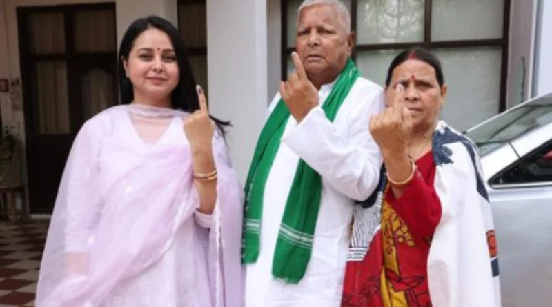 The Election Commission registered 10.58% polling on 8 seats till 9 am in Bihar.