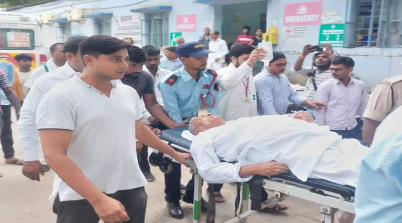 JD (U) MLA's health deteriorated after reaching the Disaster Committee's meeting in Nalanda.