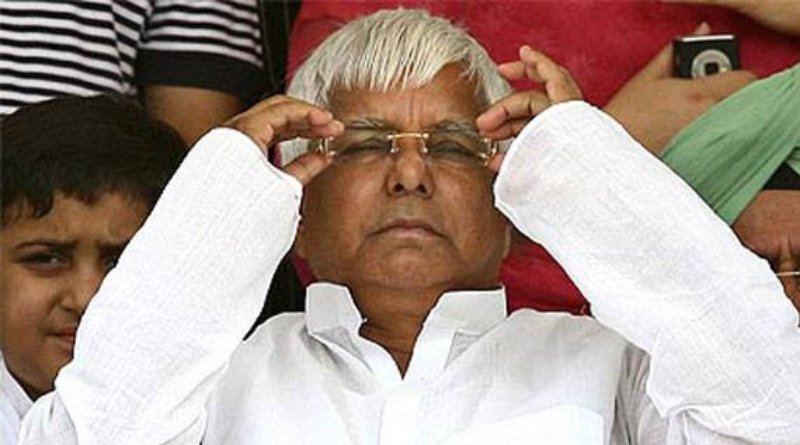 RJD Chief Lalu Prasad took credit for the Rail Wheel Plants.