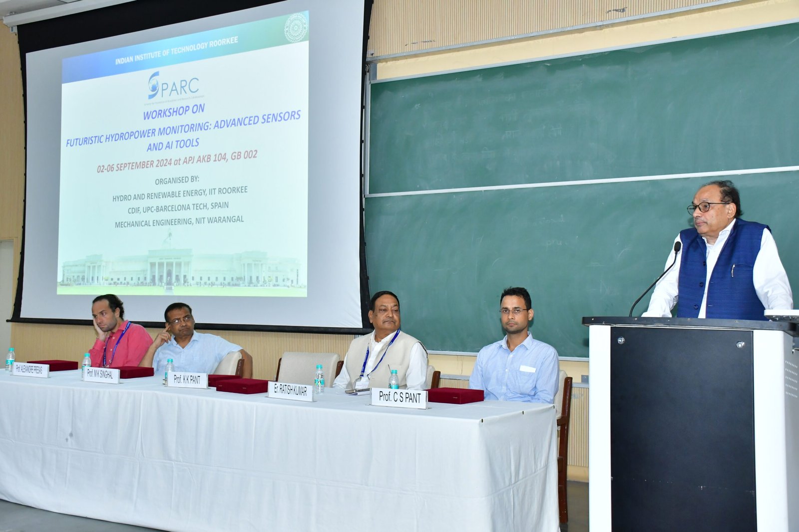 IIT Roorkee hosts a SPARC workshop on futuristic hydropower monitoring
