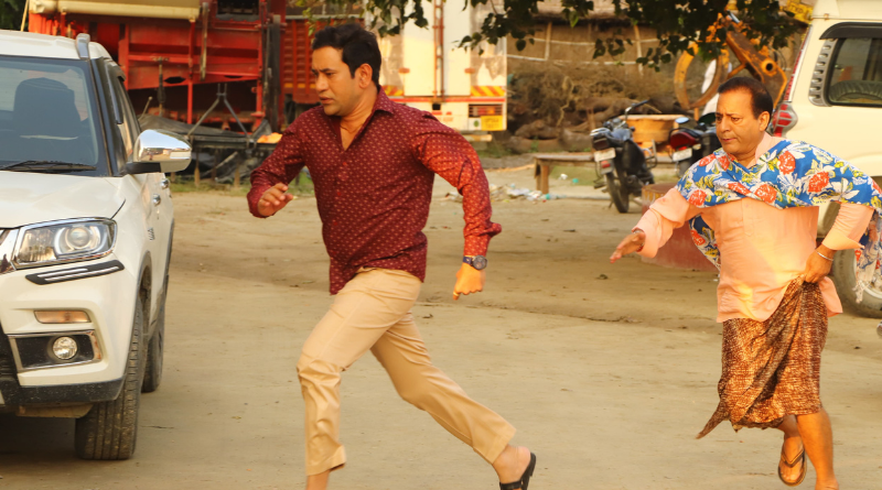 Shootings of the Bhojpuri film Balma Bada Nadan are underway in Kushinagar.