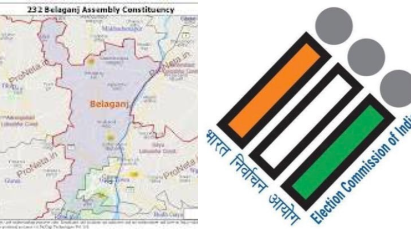 Belaganj assembly by-poll will pan out as a triangular contest.