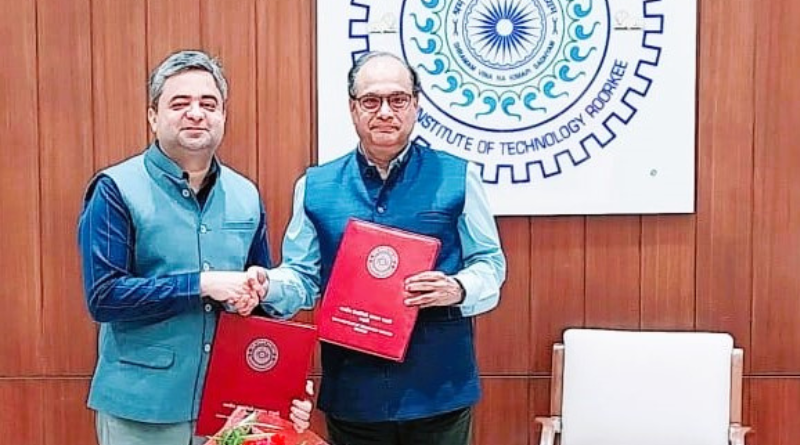 A positive move, the National Institute of Solar Energy and IIT Roorkee signed an MoU.