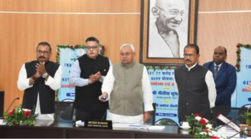CM Nitish Kumar inaugurated 6,199 projects to boost rural infra in Bihar.