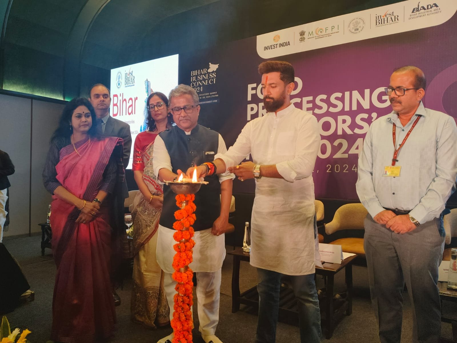 Bihar government signed Rs. 2,181 crores in an Investor Meet to boost the food processing sector.