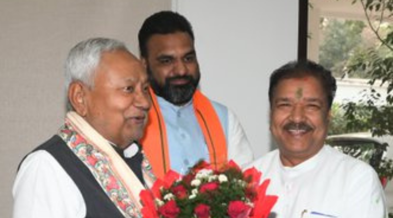 Dilip Jaiswal said Nitish Kumar will be the NDA's CM candidate for the 2025 Bihar Assembly poll.