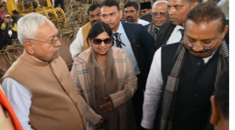 Nitish Kumar inaugurated projects worth Rs 187.42 crore to benefit the people of Sheohar.