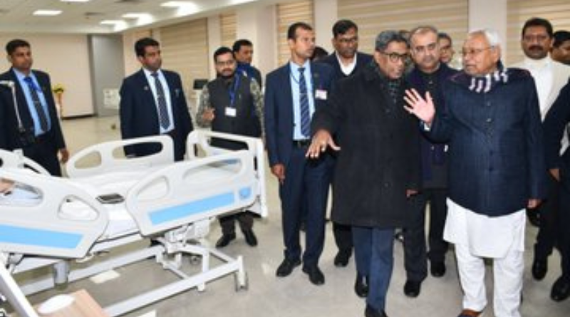 Nitish Kumar inaugurated 52 projects, including a medical college in Saran, to bolster healthcare.