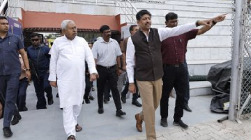 Nitish Kumar reviewed preparations for Khelo India Youth Games 2025 in Bihar.