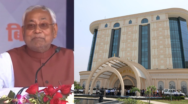 Mahabodhi Guest House, with 5-star facilities, was inaugurated by CM Nitish Kumar in Bodh Gaya.