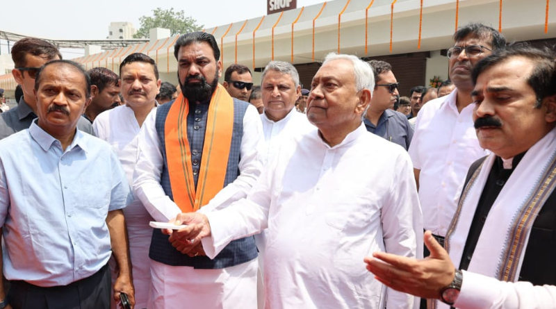 CM Nitish Kumar inaugurated Bihar’s first smart subway and multi-model hub near Patna Junction.