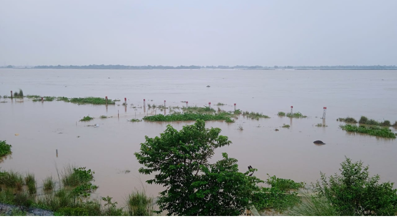 Rising Baghmati River triggers flood fear in Muzaffarpur; administration on alert.