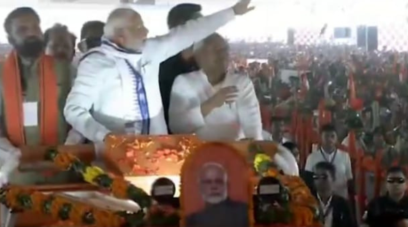 PM Narendra Modi held a roadshow in Motihari and inaugurated projects worth Rs. 7,200 crore.