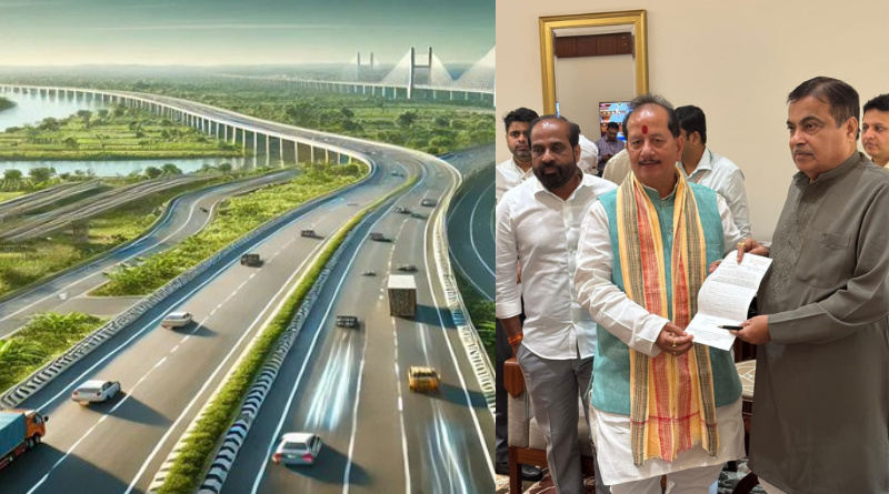 Vijay Sinha urges Nitin Gadkari to spur connectivity to Barahiya, Ashok Dham via NH-33 Greenfield alignment.