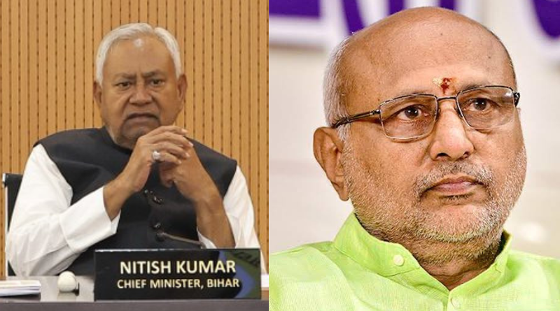 Nitish Kumar and NDA leaders welcome NDA’s vice presidential pick C.P. Radhakrishnan.