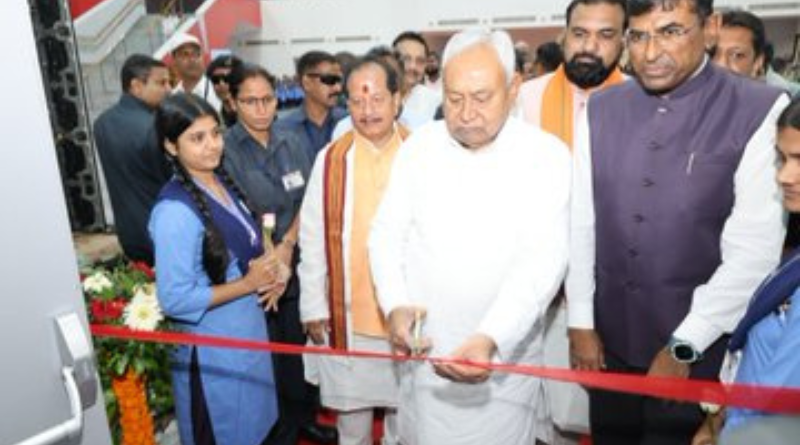 Nitish Kumar inaugurates Dr APJ Abdul Kalam Science City in Patna.