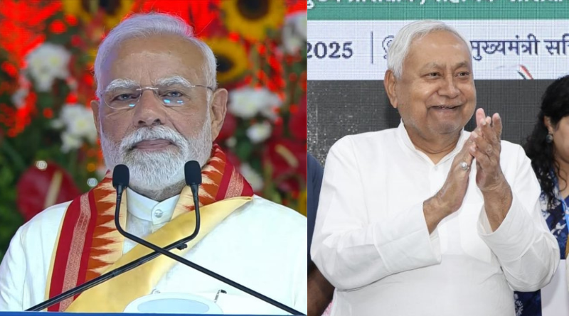 Nitish Kumar thanks PM Modi for historic GST reform, new tax rates implemented on Navratri.