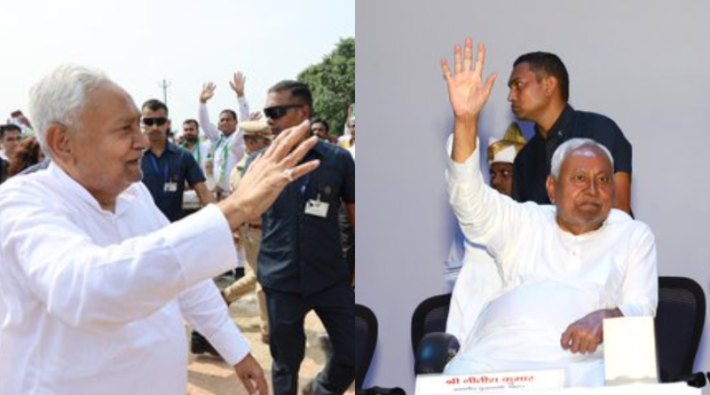 Nitish Kumar inaugurates Rs 1,198.86 crore projects in West Champaran, highlights Bihar’s 20-year transformation.