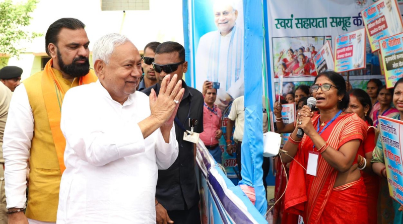 Nitish Kumar inaugurated the Rs 822 crore projects to boost infrastructure in Bhagalpur and Khagaria.