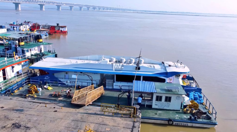 Patna’s water metro completed a successful trial run on the Ganga River, and the launch is soon.