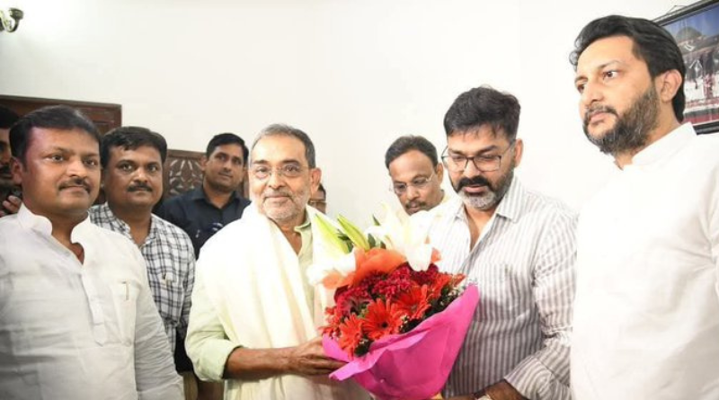 Pawan Singh met Upendra Kushwaha in Delhi, likely to join the BJP.