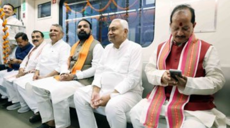 Nitish Kumar flags off Patna Metro, marks new era of urban transport.