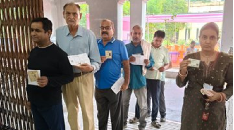 Polling for the first phase of the assembly election begins in Bihar’s 18 districts.