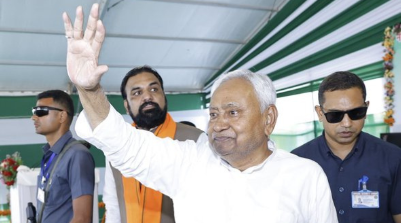 Nitish Kumar inspects JDU war room ahead of counting; NDA and Grand Alliance confident before result day.