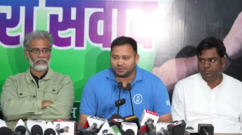 Tejashwi Yadav alleges that counting might be slowed down deliberately on November 14.