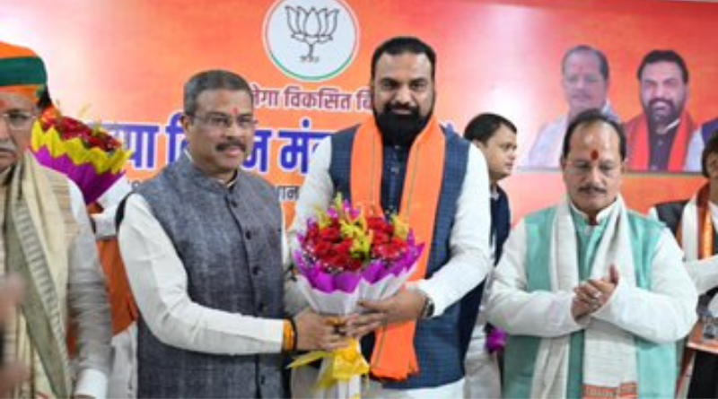 Samrat Choudhary was elected leader, and Vijay Sinha as deputy leader of the BJP legislative party.