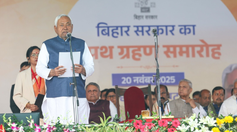 Nitish Kumar made a record, sworn in 10th time as Chief Minister of Bihar.