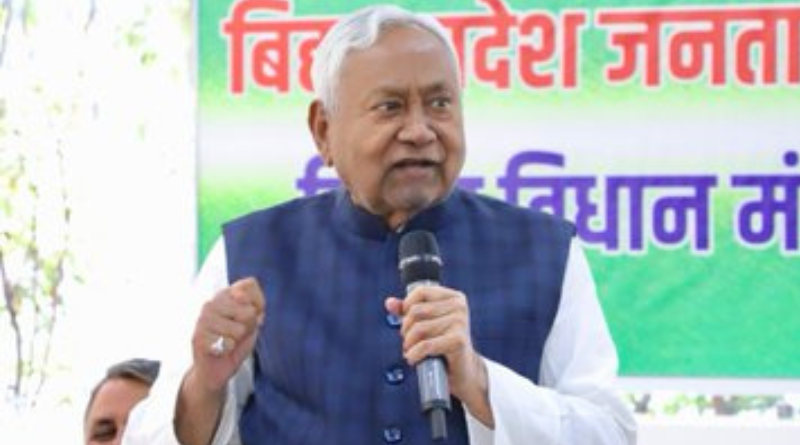 Nitish Kumar announce to form three departments to fulfil his poll promise of 1 crore jobs.