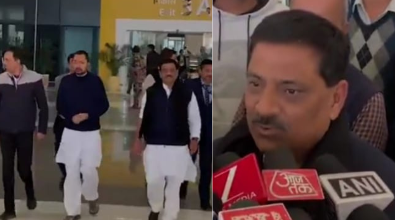 Nishant Kumar set for political debut? JDU’s Sanjay Jha drops a big hint at Patna airport.