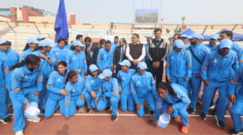 All India Civil Services sports championship begins in Patna; 1,084 athletes participate.
