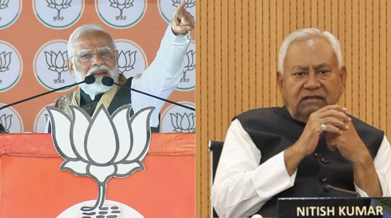 PM Narendra Modi, Nitish Kumar extend New Year 2026 greetings; devotees throng temple in Bihar.