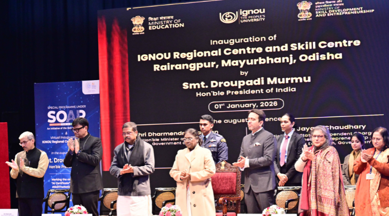 President Droupadi Murmu launches “Skill the Nation challenge, emphasizing inclusive AI for India’s future.