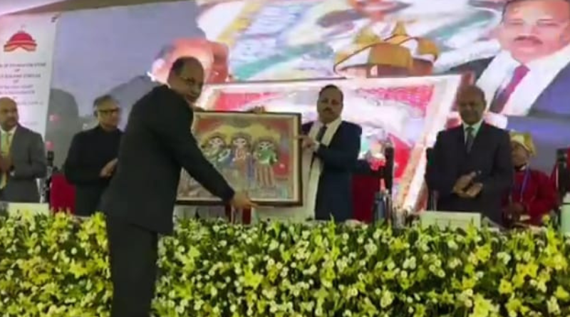 CJI Surya Kant lays foundation stones for major infrastructure projects at Patna High Court.
