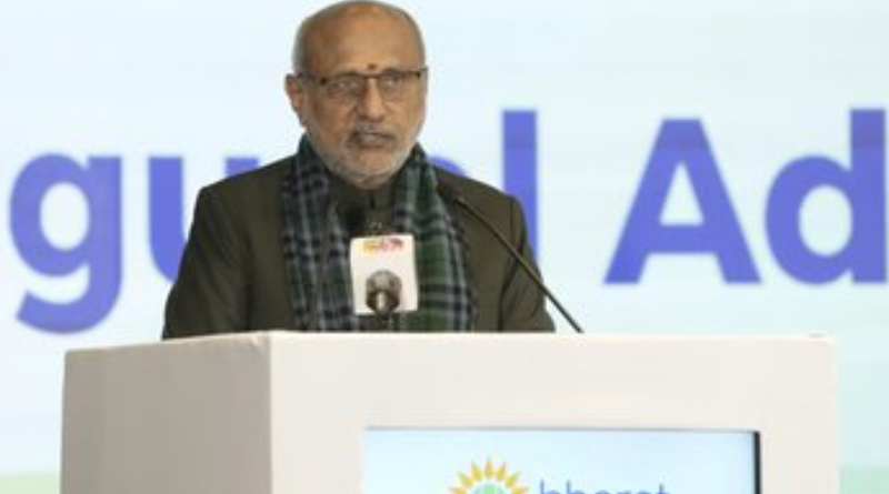 C. P. Radhakrishnan addresses the Bharat Climate Forum 2026 and emphasizes inclusive growth.