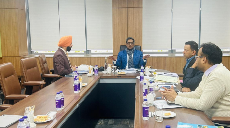 CS Pratyay Amrit pushes for the expansion of AI and digital governance at the Industry Dialogue Meet.