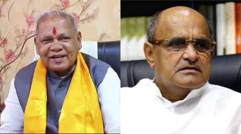 Jitan Ram Manjhi backs KC Tyagi’s Bharat Ratna demand for Nitish Kumar; JDU distances itself from it.  