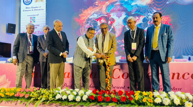 National tax conference begins in Patna; Justice Sudhir Singh advocated for reforms to minimize disputes.