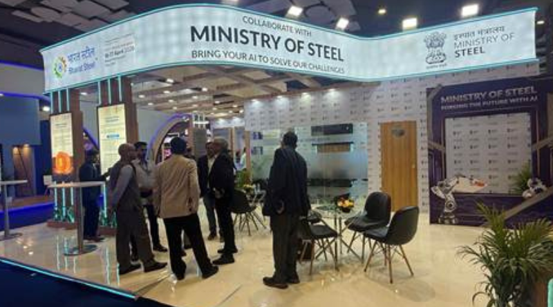 Ministry of Steel showcases AI-driven innovation at India AI Impact Summit 2026.