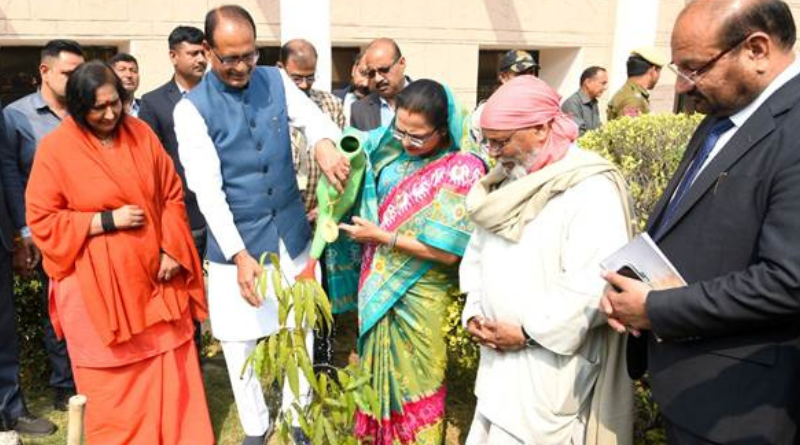 Shivraj Singh Chouhan turns personal green pledge into national movement at Pusa event.