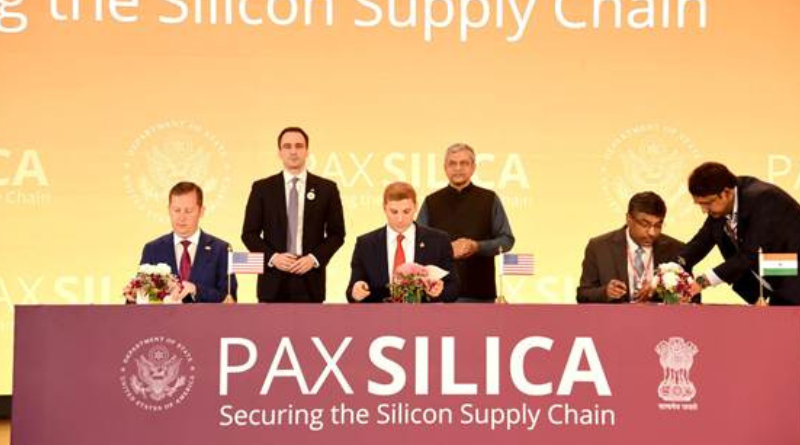 India joins Pax Silica at India AI Impact Summit 2026, deepening strategic technology cooperation with the United States.
